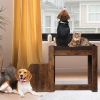 Pet Bunk Bed with Removable Step for Dogs, Multi-Level Bed Window Perch Seat Platform with Cushion, Indoor Use