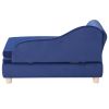 VEVOR Pet Sofa, Dog Couch for Medium-Sized Dogs, Soft Velvety Dog Sofa Bed, 81 lbs Loading Sofa, Blue