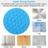 2pcs Dog Lick Pad Pet Shower Grooming Slow Feeder Dog Distraction Mat Slow Treat Dispensing Mat With Powerful Suction Slow Feeder Li