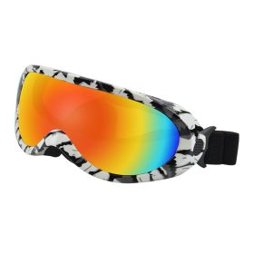 Windproof Glasses Outdoor Pet Cool Sunglasses (Option: Zebra frame)