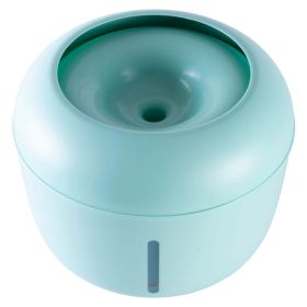 Pet Life 'Moda-Pure' Ultra-Quiet Filtered Dog Fountain Waterer (Color: Green)